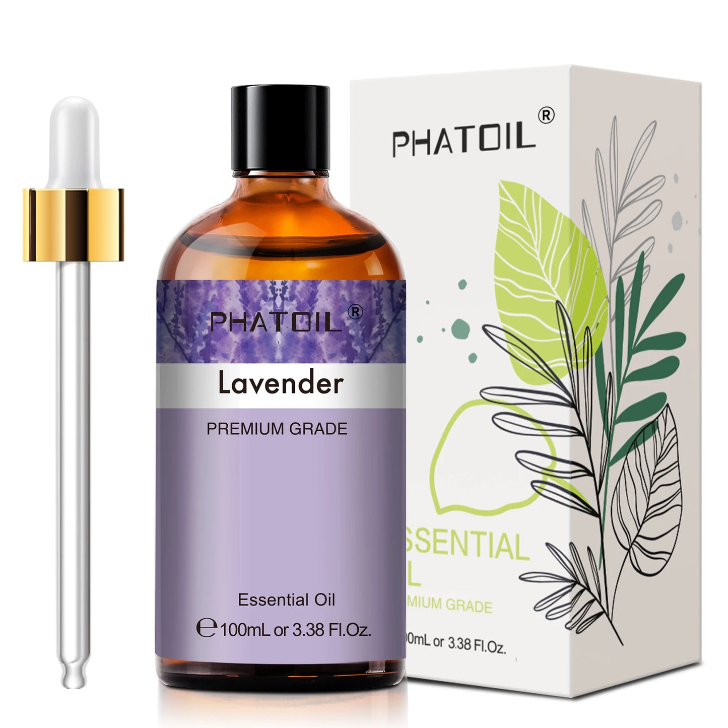 PHATOIL Lavender Jasmine Vanilla Sandalwood Essential Oils For Diffuser